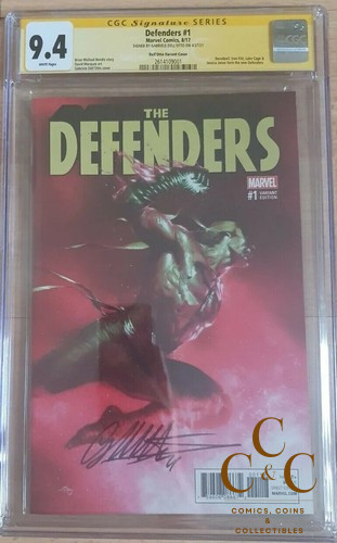 Marvel 2017 - DEFENDERS #1 Dell'Otto Variant - CGC 9.4 SS signed by Dell´Otto