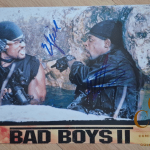 Will Smith as Mike Lowrey & Martin Lawrence as Marcus Burnett Bad Boys II cert