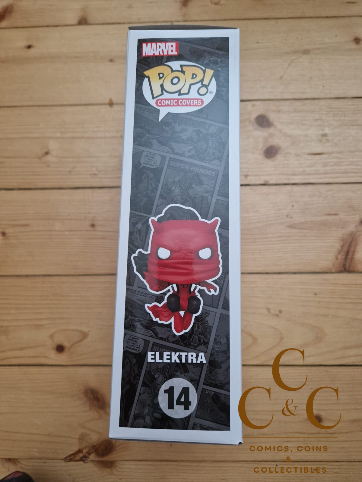 Funko Pop Marvel Comic Cover 14 Vinyl Figur Daredevil Elektra OVP New - Image 6