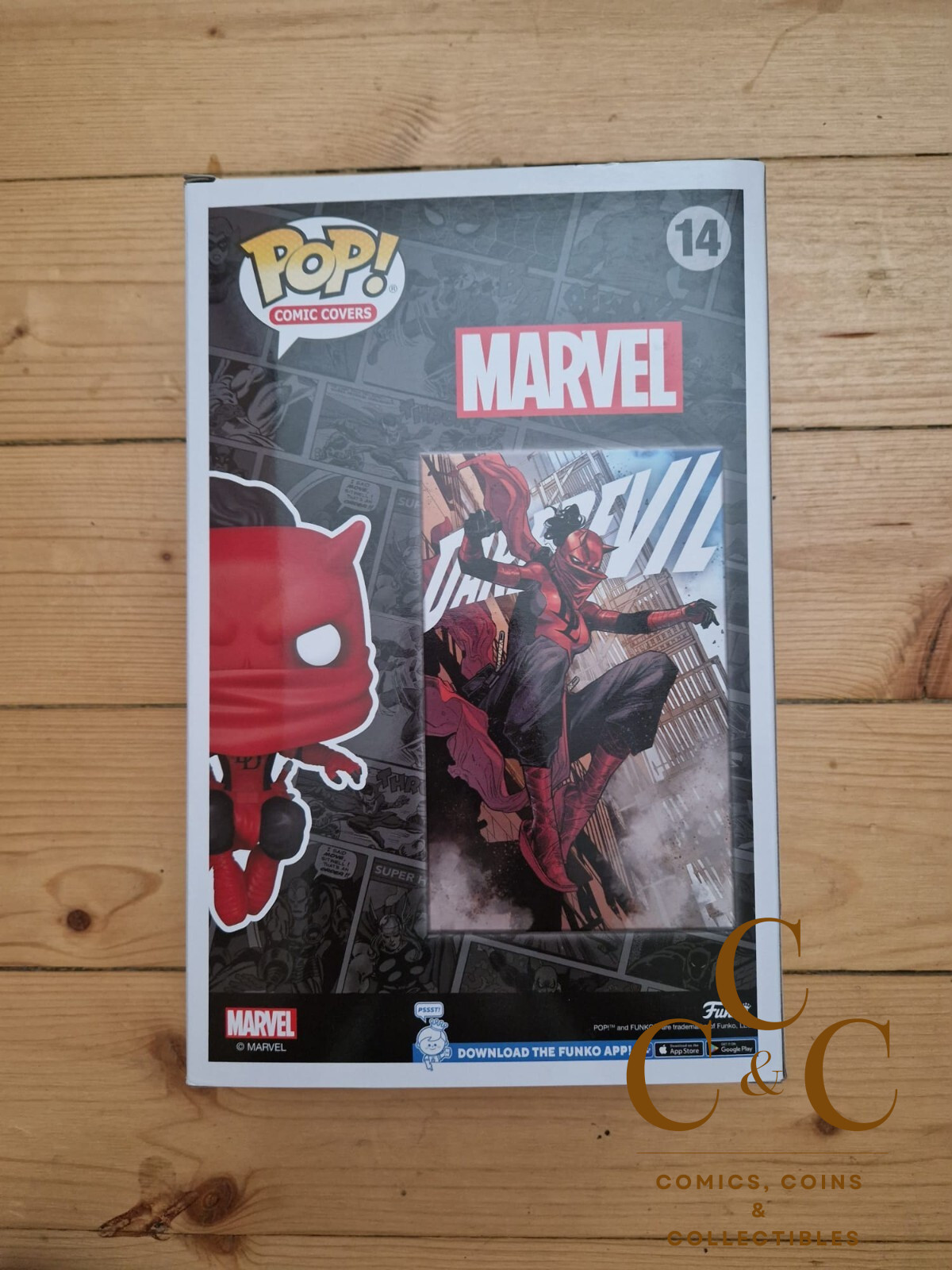 Funko Pop Marvel Comic Cover 14 Vinyl Figur Daredevil Elektra OVP New - Image 7