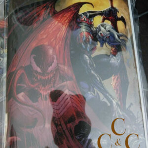 KING IN BLACK #1 (Tyler Kirkham Exclusive Virgin Variant) signed by Kirkham!