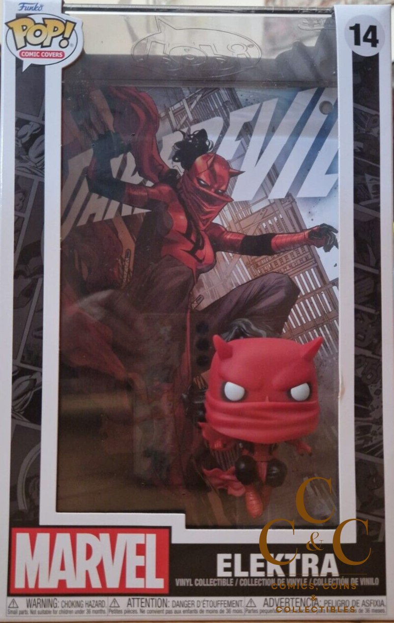 Funko Pop Marvel Comic Cover 14 Vinyl Figur Daredevil Elektra OVP New