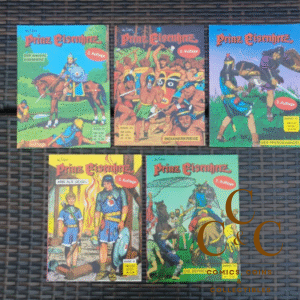 5x Comic Prinz Eisenherz Band 12,14,19,23,25 2. Auflage - Verlag Pollischansky
