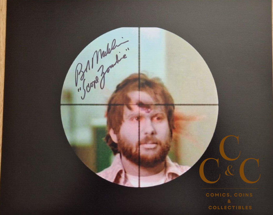 Bob Michelucci - Dawn Of The Dead scope Zombie - signed Autogramm - in Person