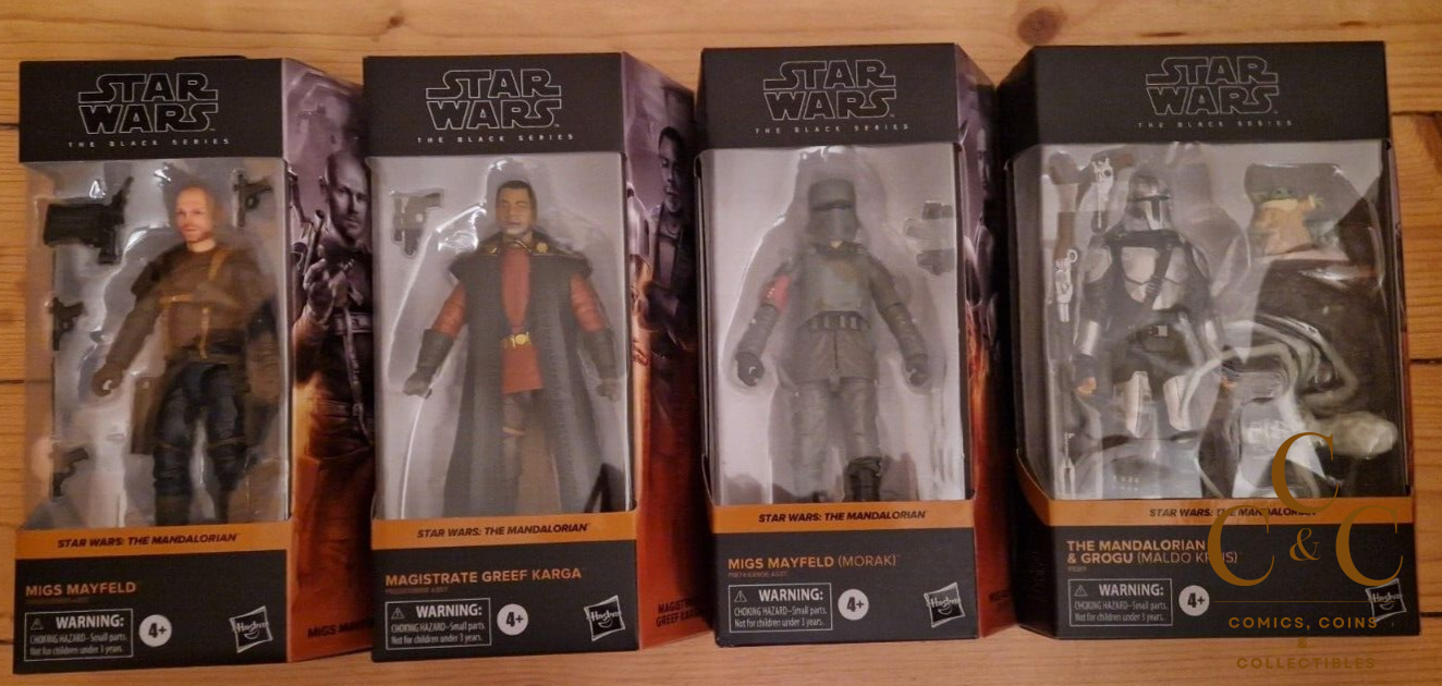 Star Wars - The Black Series - The Mandalorian - 4 Figure Set