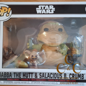 Star Wars - Jabba the Hutt & Salacious B. Crumb 611 - Funko Moments Pop!