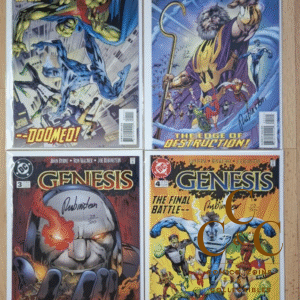 Genesis Nr. 1-4 - 1997 DC Comics USA - signed by Joe Rubinstein