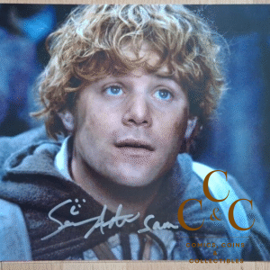 Sean Astin  - Lord of the Rings   -  signed, original Autogramm 20x25 cm !!!