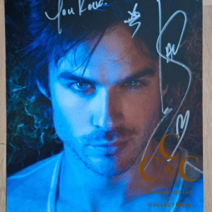 Ian Somerhalder  -   Vampire Diaries   -  signed, original Autogramm 20x25 cm !!