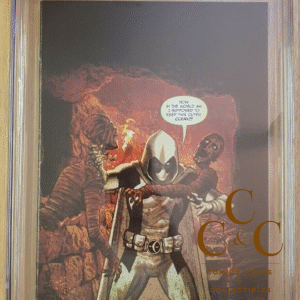 MOON KNIGHT 195 GREG SMALLWOOD DEADPOOL VIRGIN UNKNOWN VARIANT - CGC 8.0 - 2018