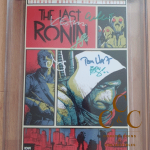 TMNT: The Last Ronin #4 CGC 9.8 - 1:10 Watcher Edition - Signed by Eastman, +5