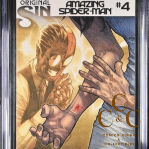 AMAZING SPIDER-MAN #4 - Marvel 2014 - CGC 9.6 - 2nd Print - Silk!