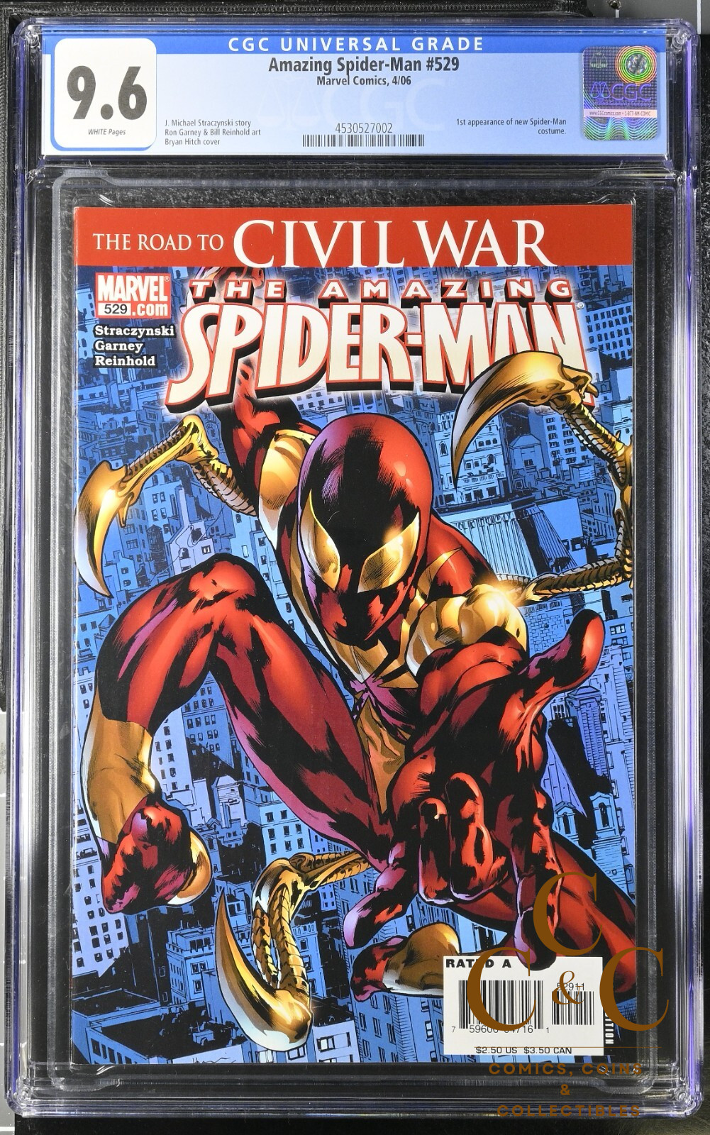 Amazing Spider-Man 529 CGC 9.6 - Marvel 2006 - New Suit