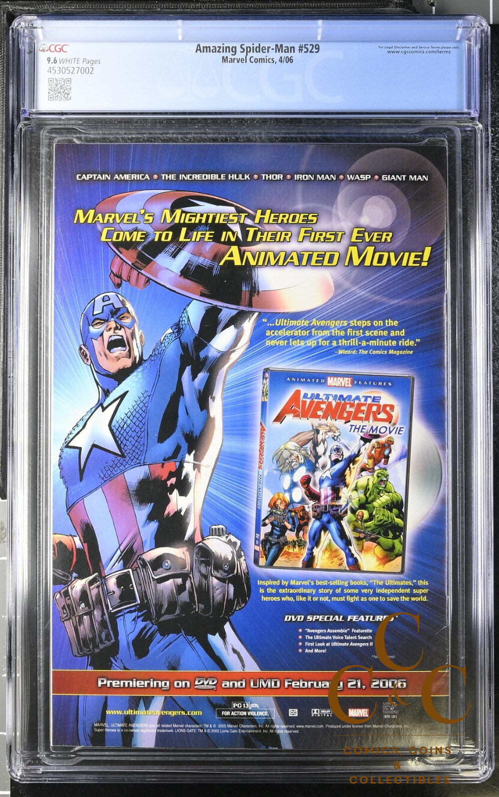 Amazing Spider-Man 529 CGC 9.6 - Marvel 2006 - New Suit - Image 2