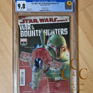 Marvel Comic 2021 - Star Wars - War of the Bounty Hunters #4 - CGC graded 9.8