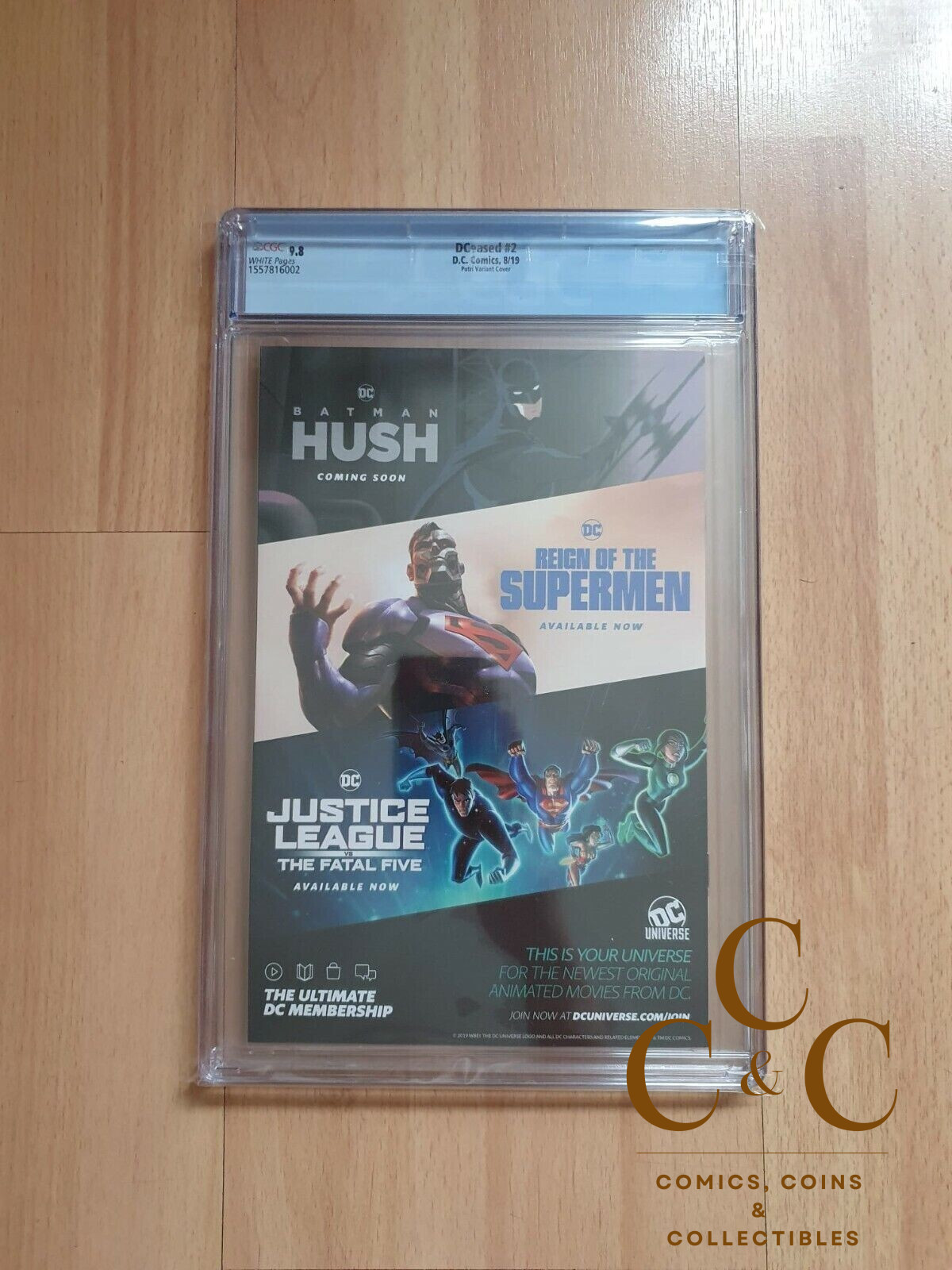 DCeased #2 2019 Nightmare on Elm Street Putri Variant - CGC 9.8 - DC 2019 - Image 2