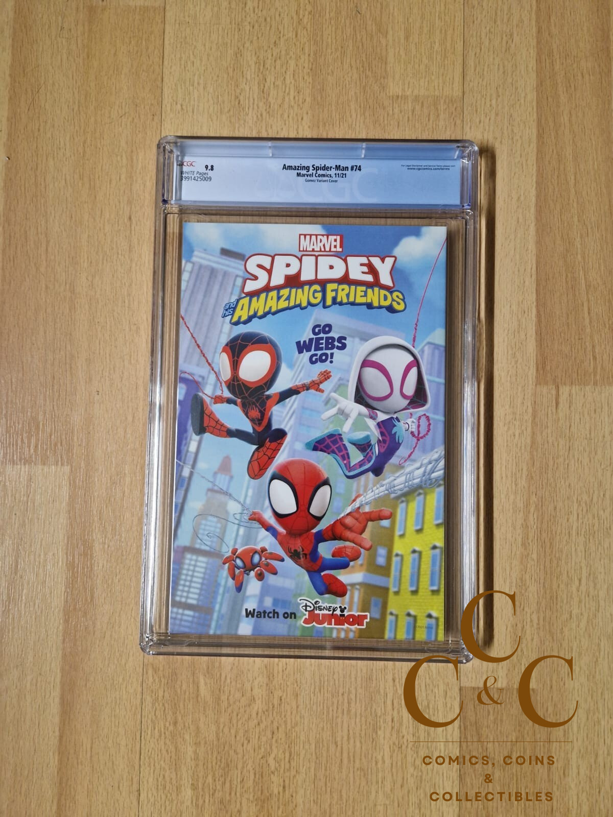 Amazing Spider-Man #74 (875) Gomez Variant - CGC 9.8 - Marvel 2021 - Image 4