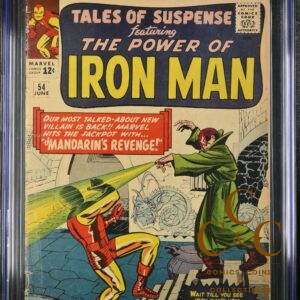 Tales Of Suspense #54 - CGC 2.5 - Marvel Comic 1964 Mandarin