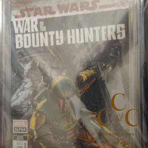 Star Wars: War of the Bounty Hunters Alpha #1 - Second Printing - CGC 9.8