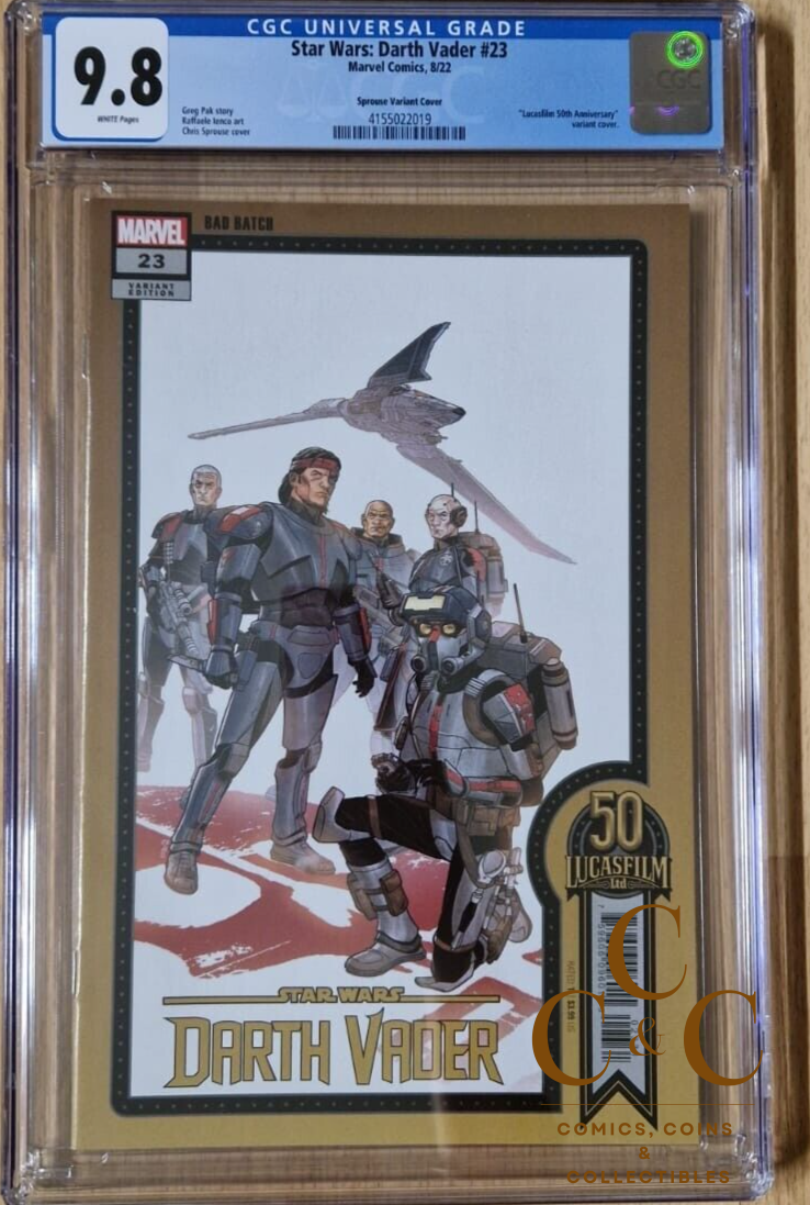 Star Wars Darth Vader #23 Spouse Variant "Bad Batch" - CGC 9.8