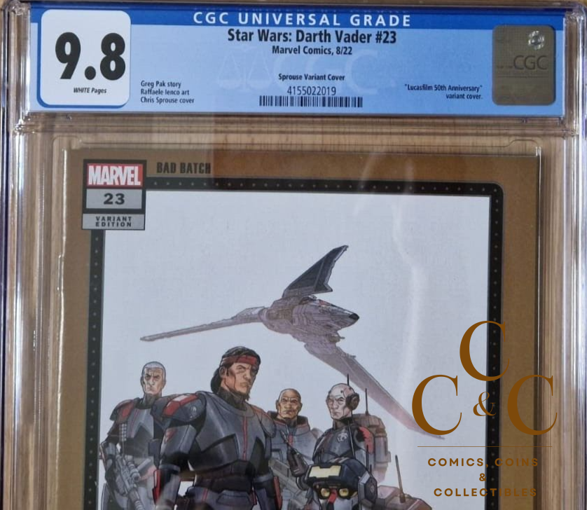 Star Wars Darth Vader #23 Spouse Variant "Bad Batch" - CGC 9.8 - Image 4