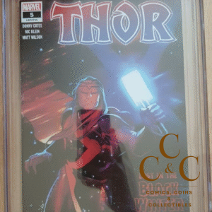 Thor 5 - cgc 9.4 - Marvel 2020 -1st Appearance Of Black Winter