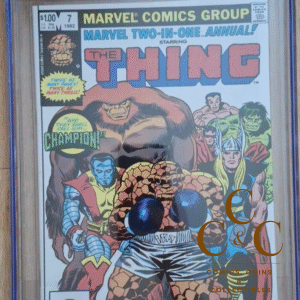 Marvel Two-In-One Annual #7 - CGC 9.2 (Marvel 1982) - 1st App of The Champion