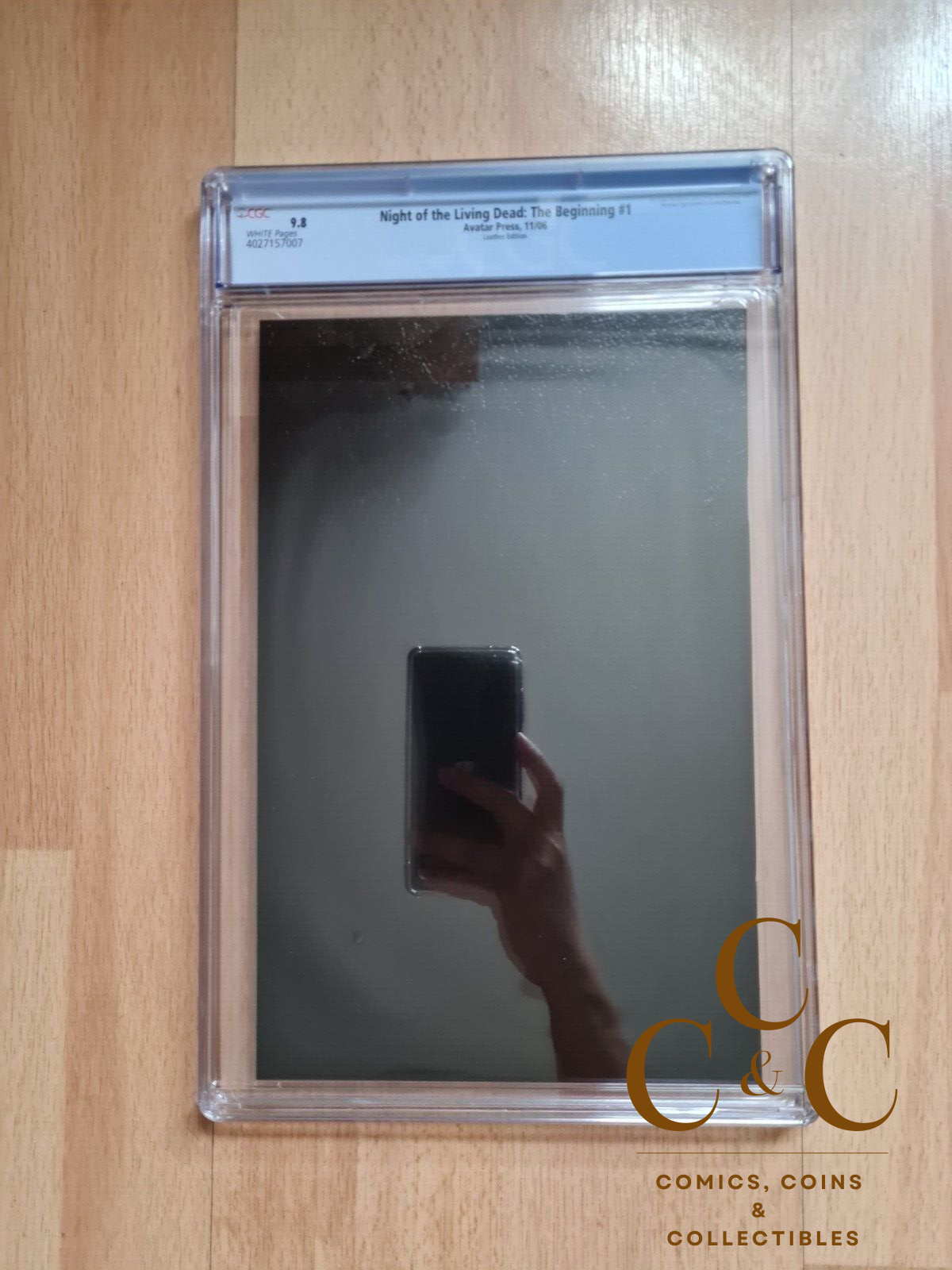 Night of the Living Dead The Beginning #1 Avatar Leather Edition Gold - CGC 9.8 - Image 2