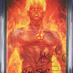 Marvel 2018 - Fantastic Four#1 Virgin Variant - CGC 9.6 SS signed by Slott & Lau