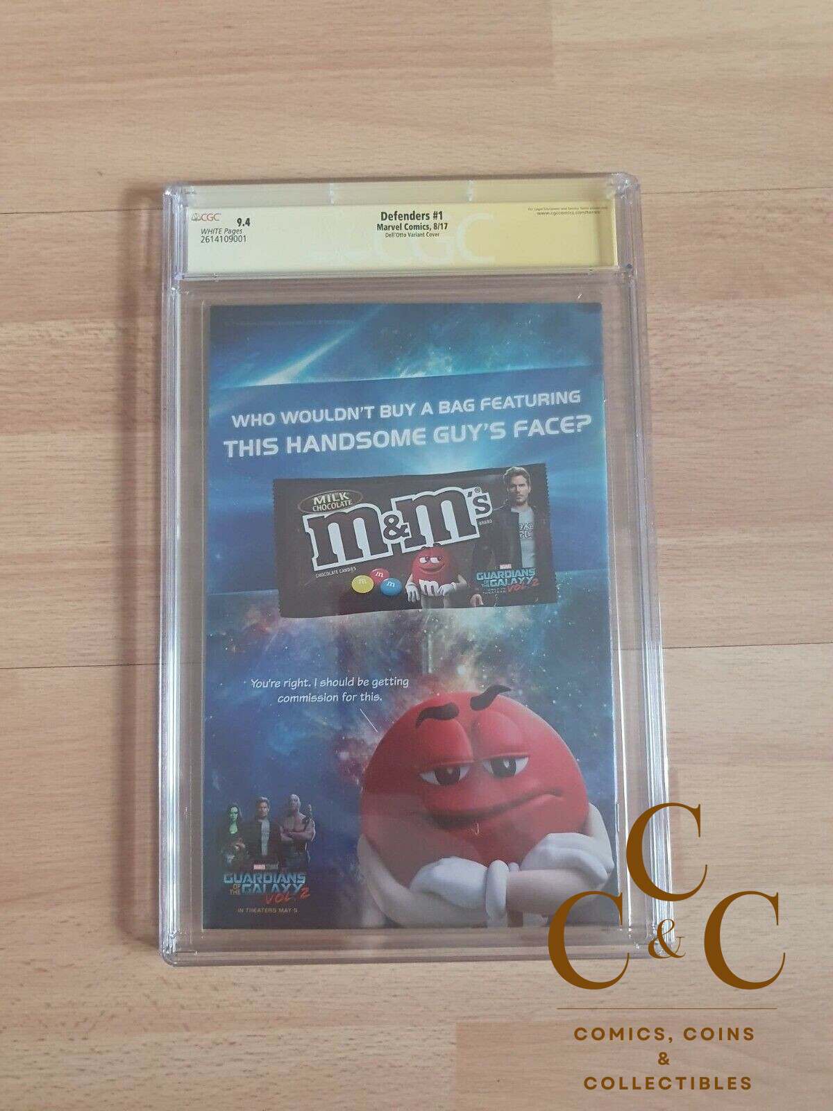 Marvel 2017 - DEFENDERS #1 Dell'Otto Variant - CGC 9.4 SS signed by Dell´Otto - Image 4