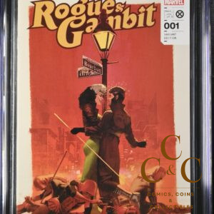 ROGUE & GAMBIT #1 ASPINALL PULP VARIANT -Marvel 2023 - CGC 9.8