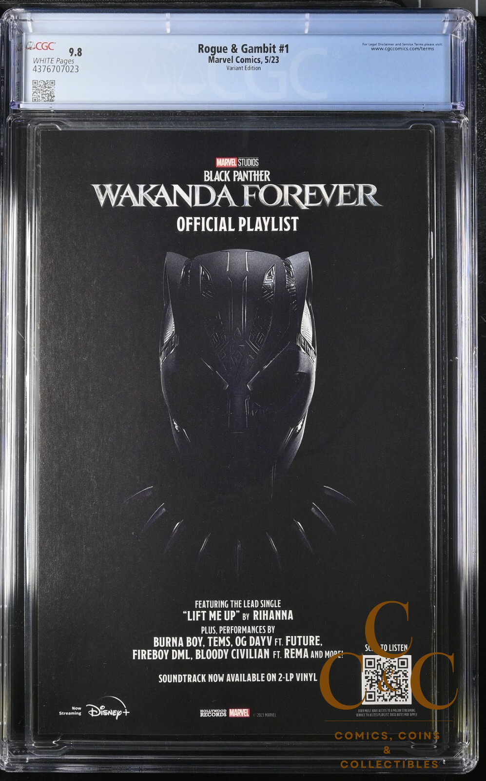 ROGUE & GAMBIT #1 ASPINALL PULP VARIANT -Marvel 2023 - CGC 9.8 - Image 2