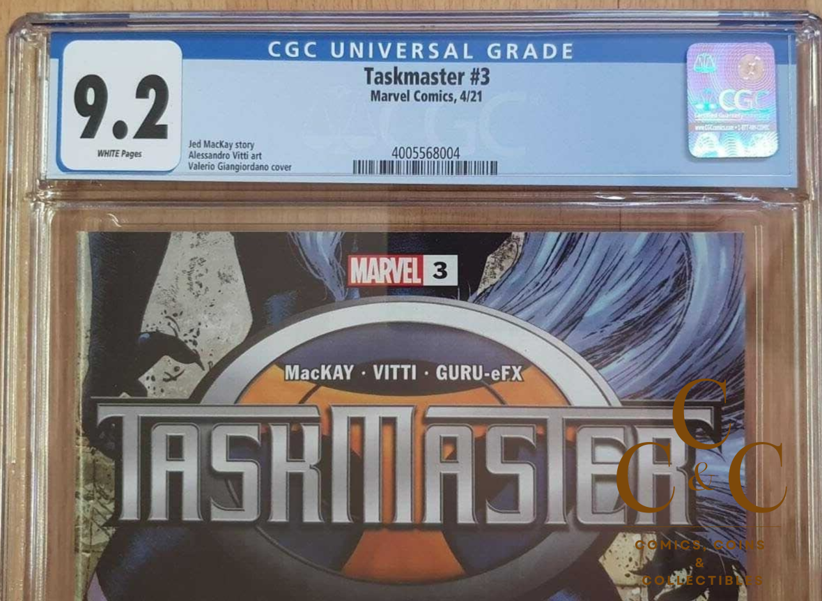 Taskmaster 3 - 9.2 CGC - First Print & 1st appearance of Taegukgi - 2021 Marvel - Image 2