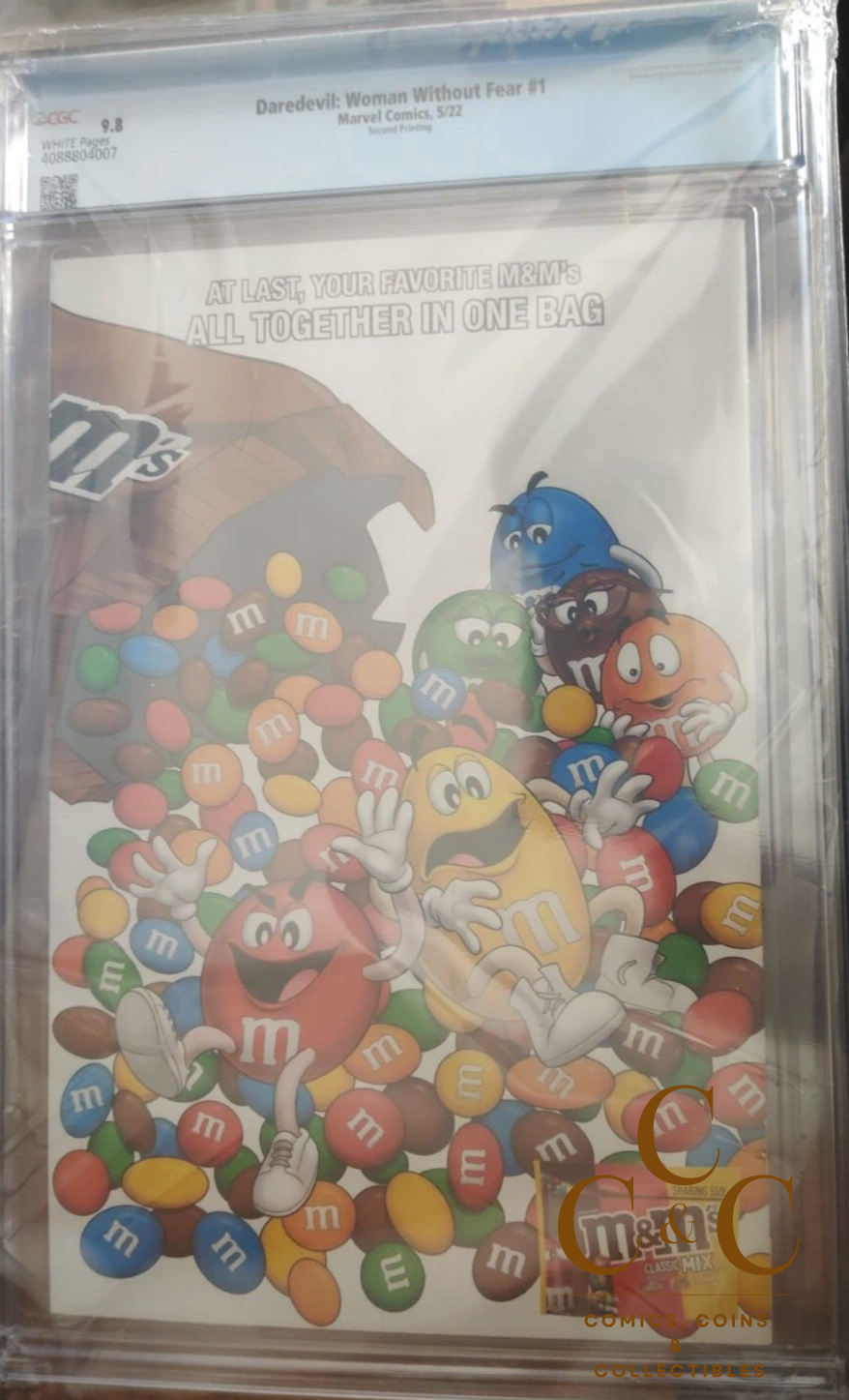 Daredevil: Woman Without Fear #1 Second Printing CGC 9.8 - Marvel 2022 - CGC 9.8 - Image 2