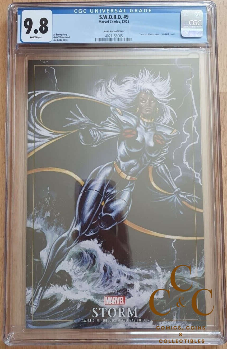 Sword #9 Jusko Marvel Masterpieces Variant - CGC 9.8 - Marvel 2021