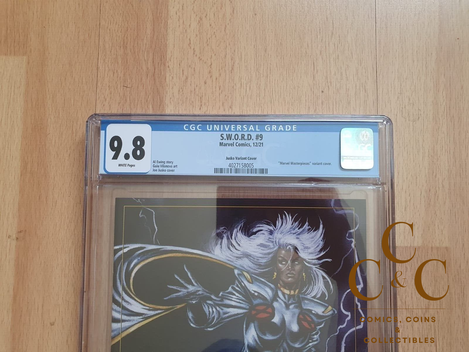 Sword #9 Jusko Marvel Masterpieces Variant - CGC 9.8 - Marvel 2021 - Image 3