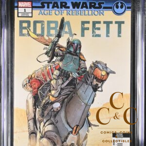 Star Wars: Age of Rebellion Boba Fett - (2019) 2nd Print - CGC 9.8