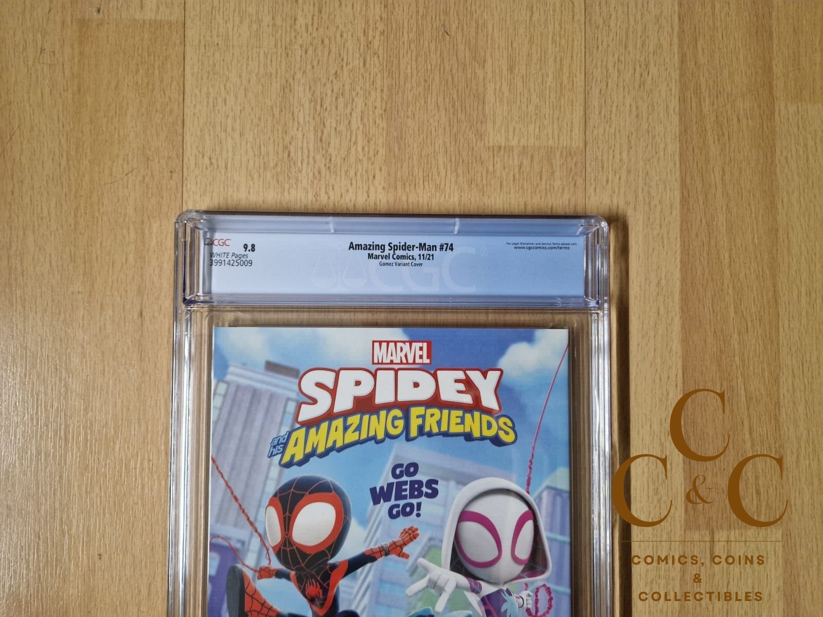 Amazing Spider-Man #74 (875) Gomez Variant - CGC 9.8 - Marvel 2021 - Image 2
