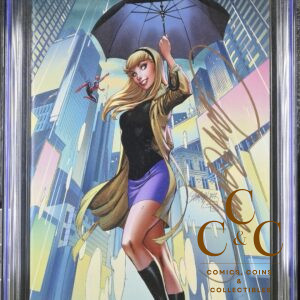 Marvel 2017 - Spider Gwen #24  Campbell Variant - CGC 9.8 SS signed by Campbell