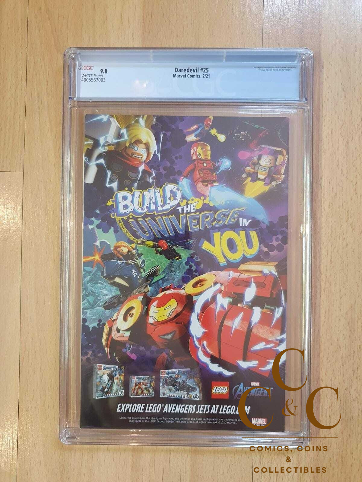 DAREDEVIL #25 - CGC 9.8 - Key Issue - Elektra becomes Daredevil - 1st Print - Image 2