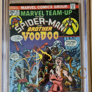 MARVEL TEAM-UP #24 - CGC 4.0 - MARVEL COMICS  1974 - Brother Voodoo & Spider-Man