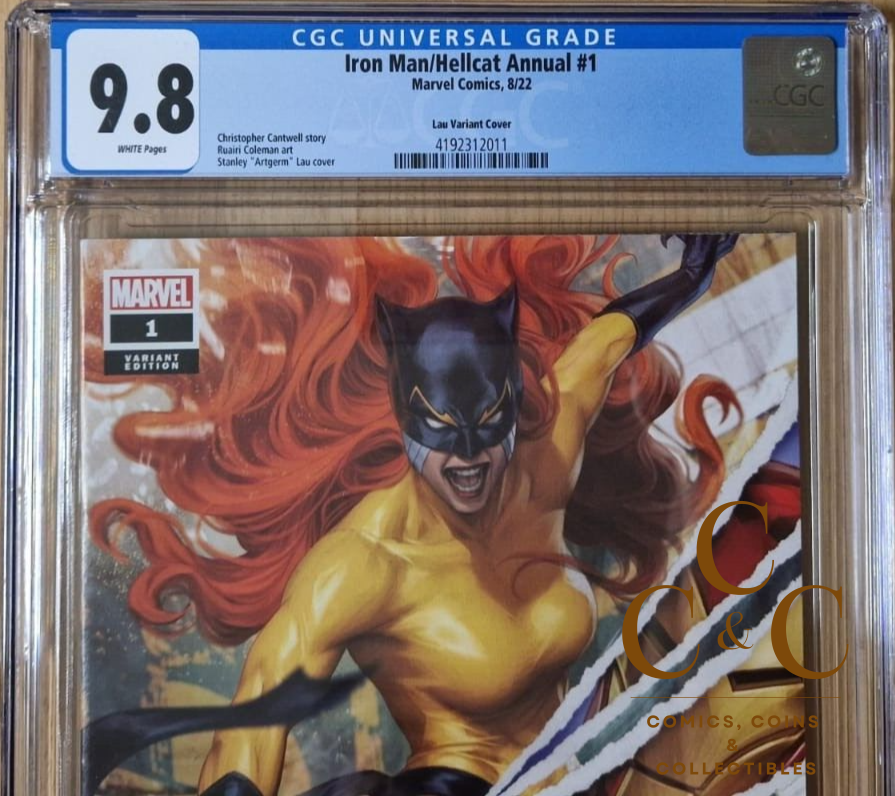 Iron Man/Hellcat Annual #1 Artgerm Variant - CGC 9.8 - Image 3