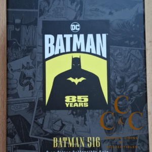 BATMAN 516 - 85 Years -  5 Oz Silber Münze 10$ Niue 2024