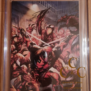 ABSOLUTE CARNAGE VS DEADPOOL #1 TYLER KIRKHAM VIRGIN EXCLUSIVE - CGC 9.8