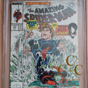 Amazing Spider-Man 315 - CGC 8.5- Marvel 1989 Venom & Hydro Man App