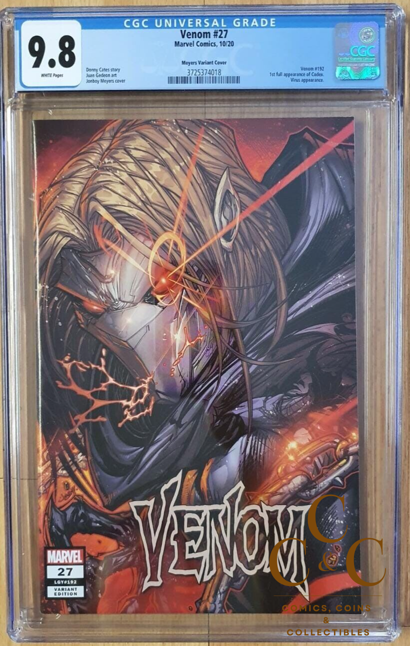 Venom #27 Meyers Variant - CGC 9.8 - Marvel 2020