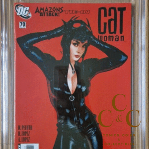 Catwoman 70 Adam Hughes Cover - D.C. Comics 2007 - CGC 9.4