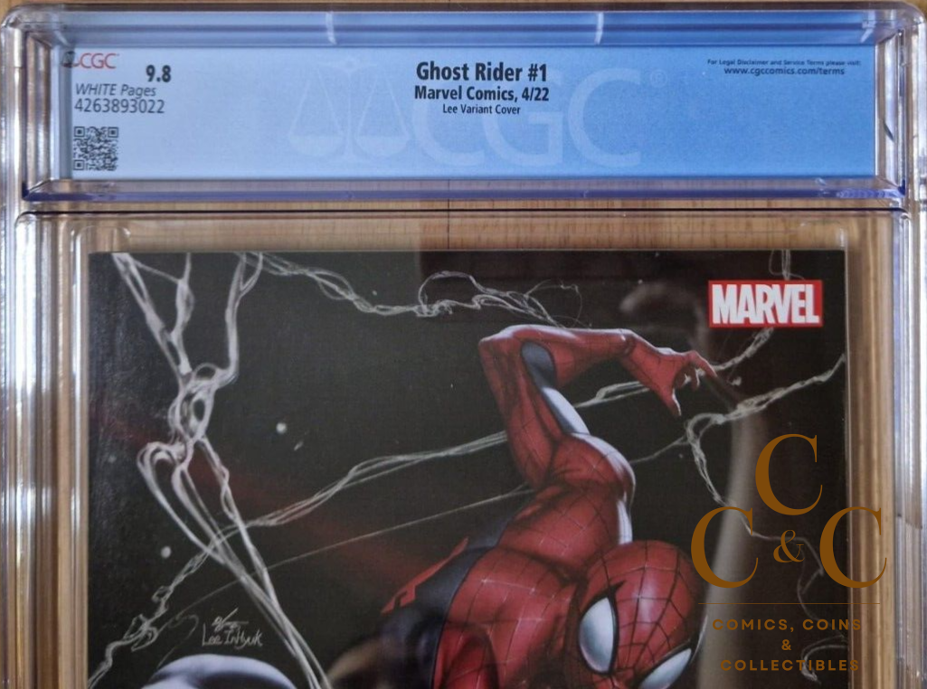 Ghost Rider #1 1:50 Lee Variant - 4/22 Marvel - CGC 9.8 - Image 3