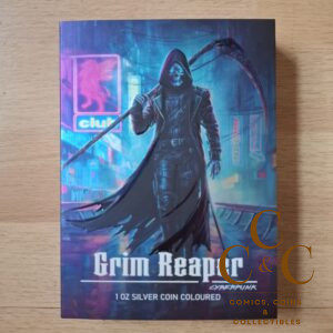 5 Dollar Canada 2023 BU - 1 OZ Grim Reaper Cyberpunk 2023