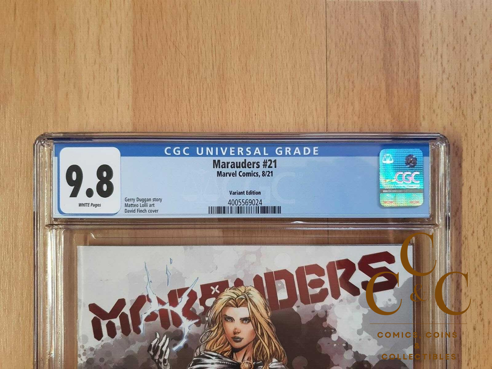 Marauders #21 - 1:50 David Finch Variant Emma Frost Hellfire Gala Var - CGC 9.8 - Image 2